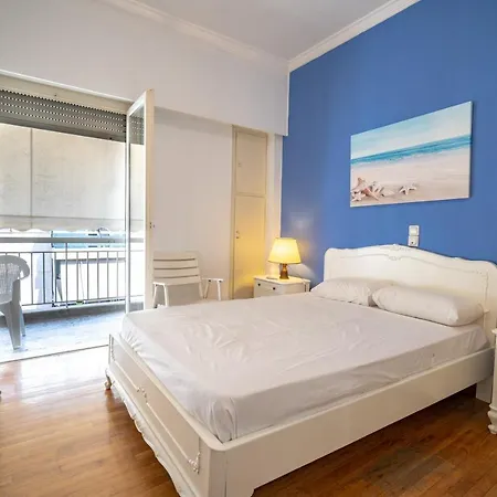 Larissa Station Metro St. 2 Bedrooms 3 Pers. Flat Apartment *